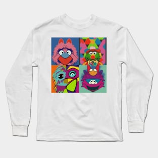 Muppetite Abstract Long Sleeve T-Shirt